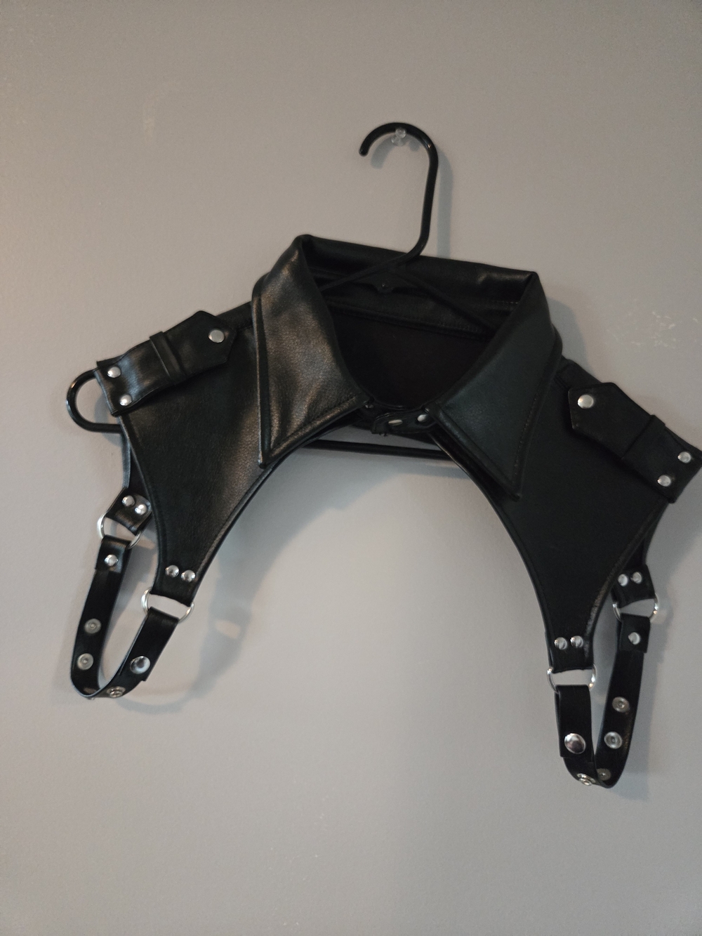 Black chest Harness Collar